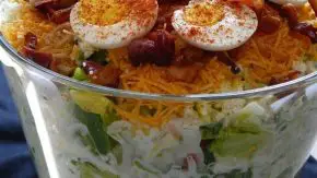 Layered Salad egg