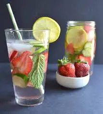 Strawberry Mint Infused Water