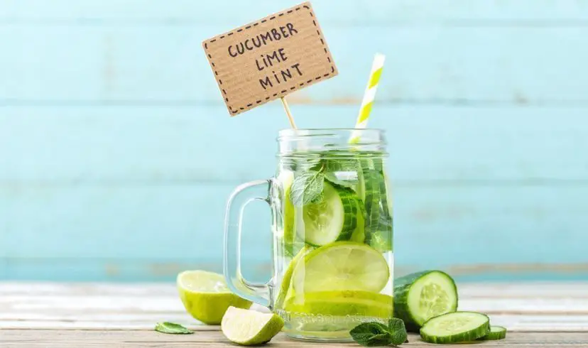 Cucumber Lime Mint Drink