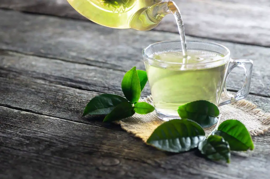 Green tea has high antioxidants
