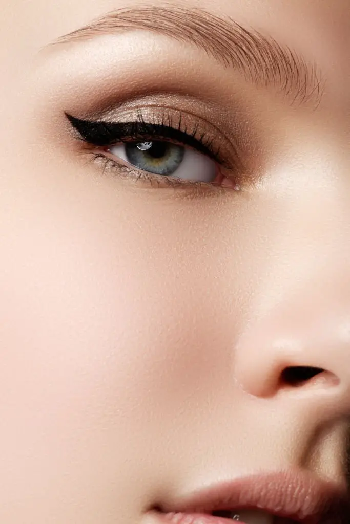 Eyeliner can magically enhance your eye shape