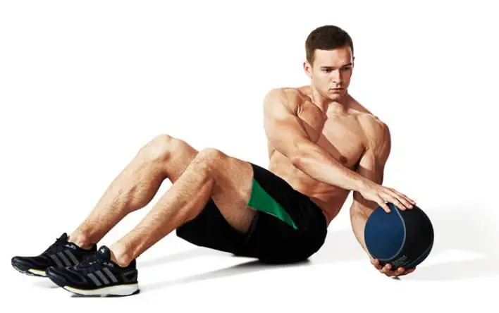 Medicine Ball Full Twist In doing this exercise