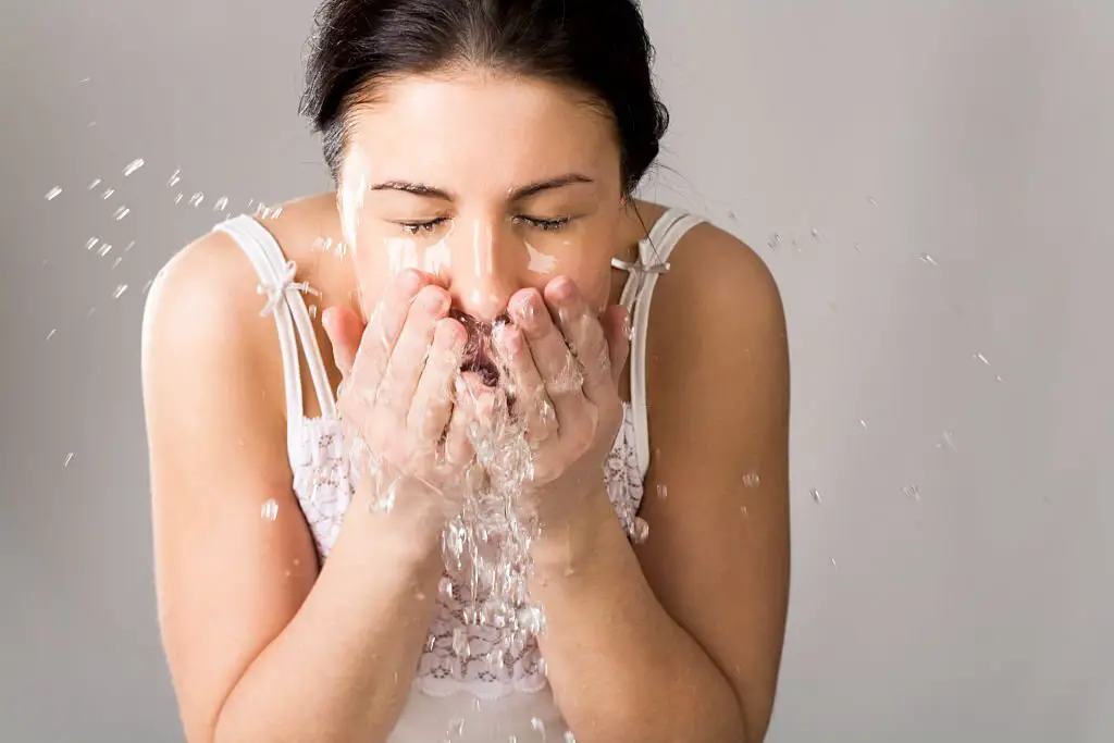 Use lukewarm water to wash your face