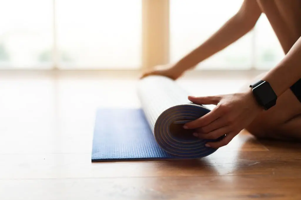 yoga mat is a versatile exercise tool