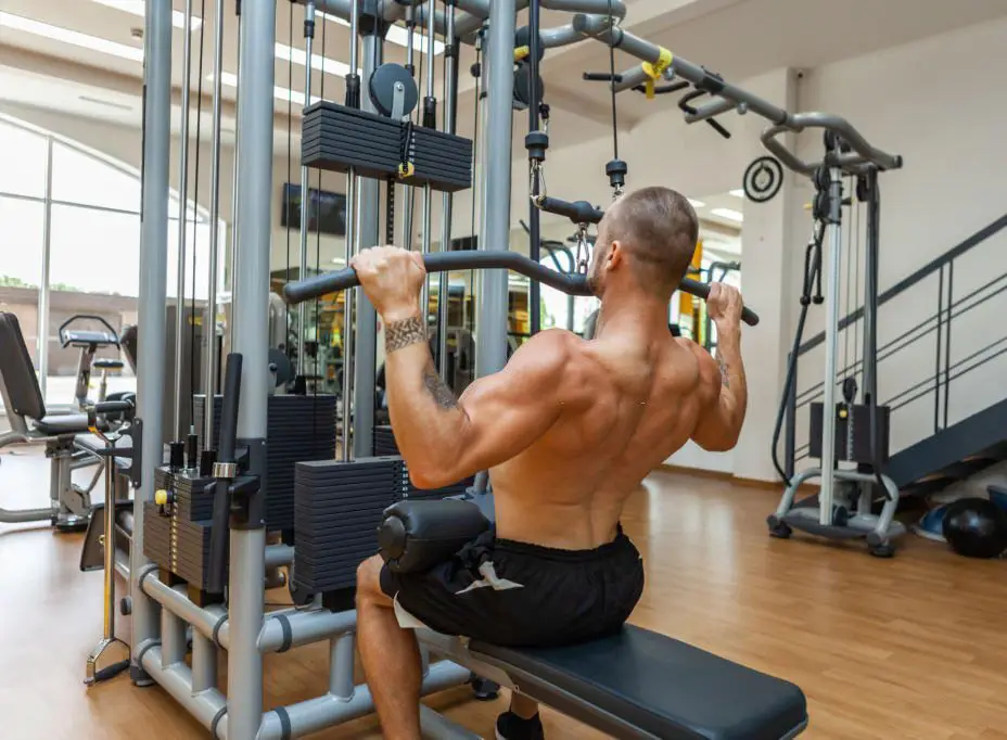 Lat pulldown machine is best to keep your muscles at upper