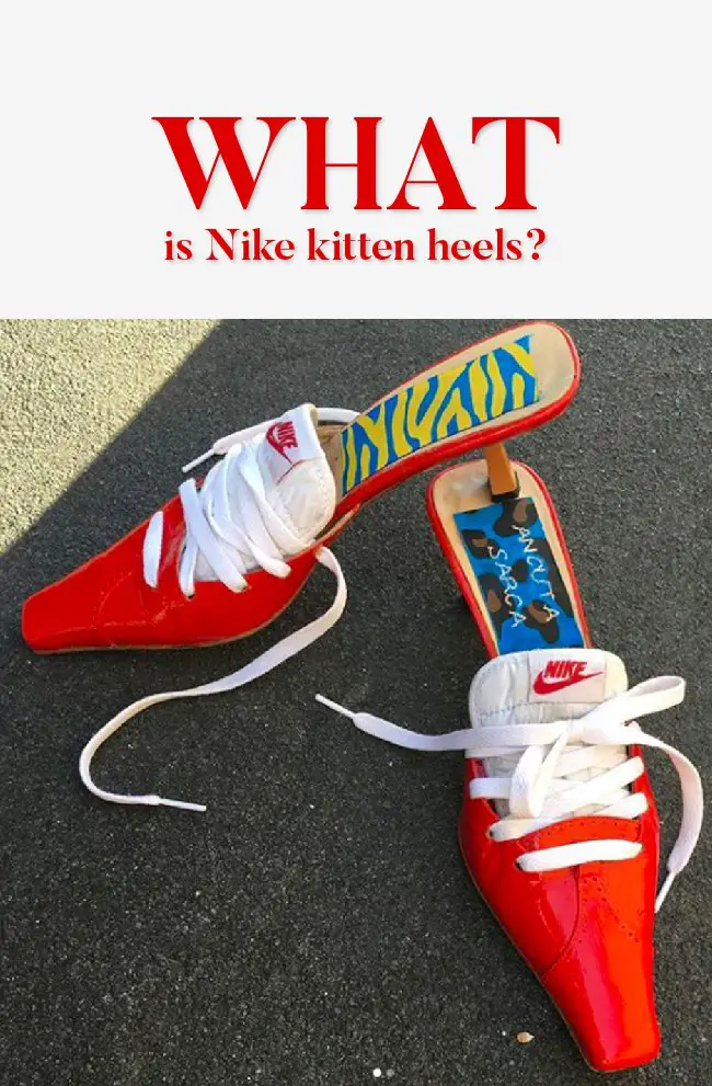 What is Nike kitten heels