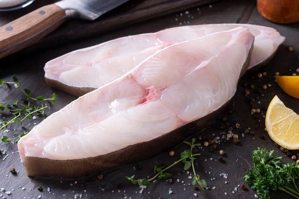 Halibut can give 23 grams of protein