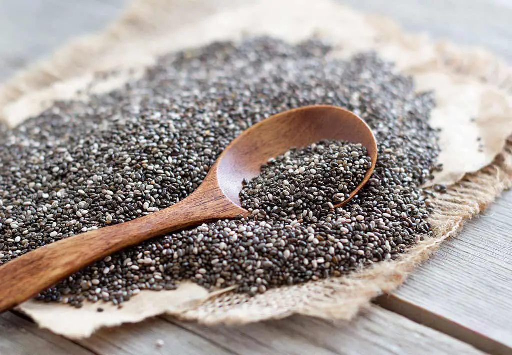 Another topping for your salads is chia seeds