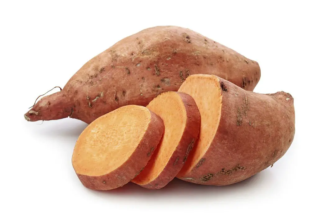 sweet potato you can have about 542 mg of potassium