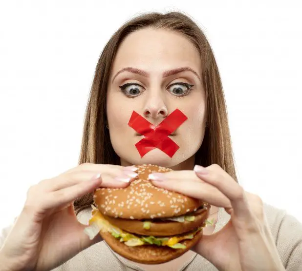 Stop eating junk food