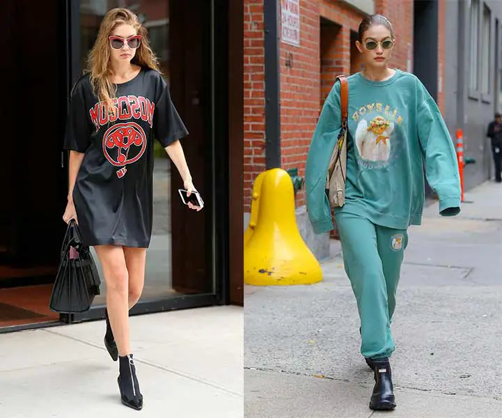 Don’t be afraid of the loose and oversized tee