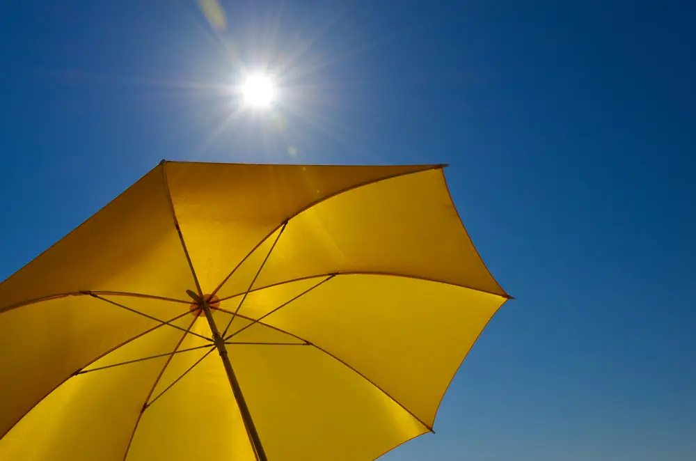 Too much UV rays exposure can cause skin cancer