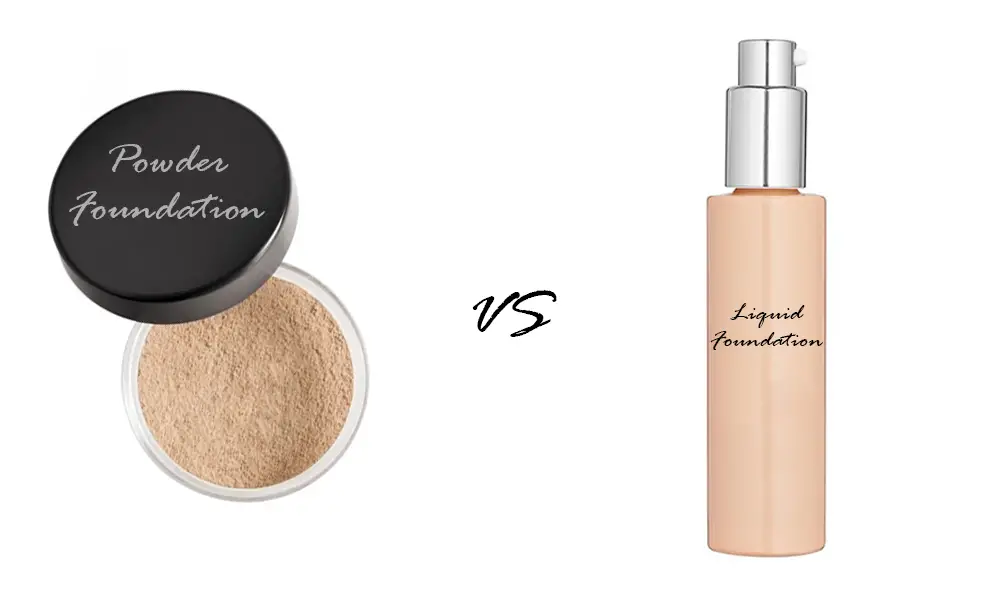 Difference between Powder vs Liquid Foundation
