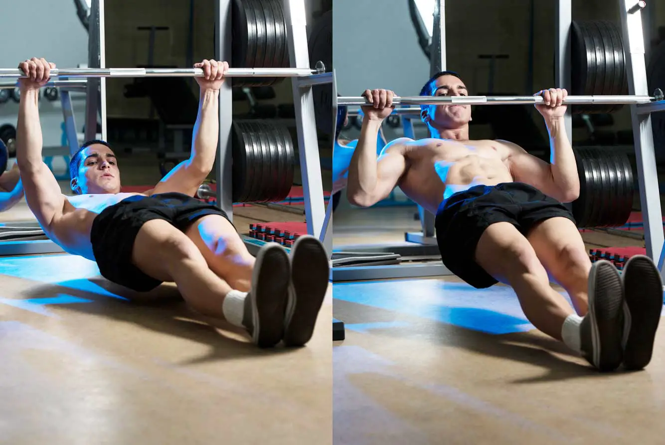 Inverted Row Barbell