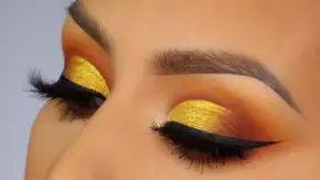 Yellow Orange Eyeshadow