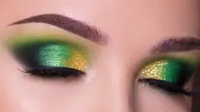Green Gold Eyeshadow