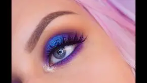 Purple Eye shadow for Brown Eyes Makeup