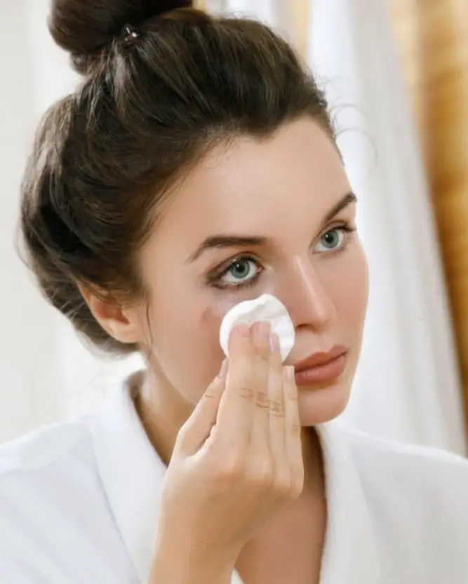 you should always have a makeup remover to clean up any smudges