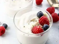 Daily serving of yogurt will give you probiotics.