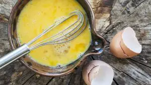 Hair masks using egg for more protein.