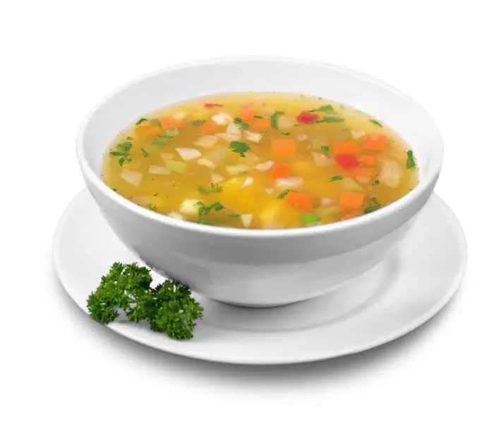 have a bowl of chicken soup