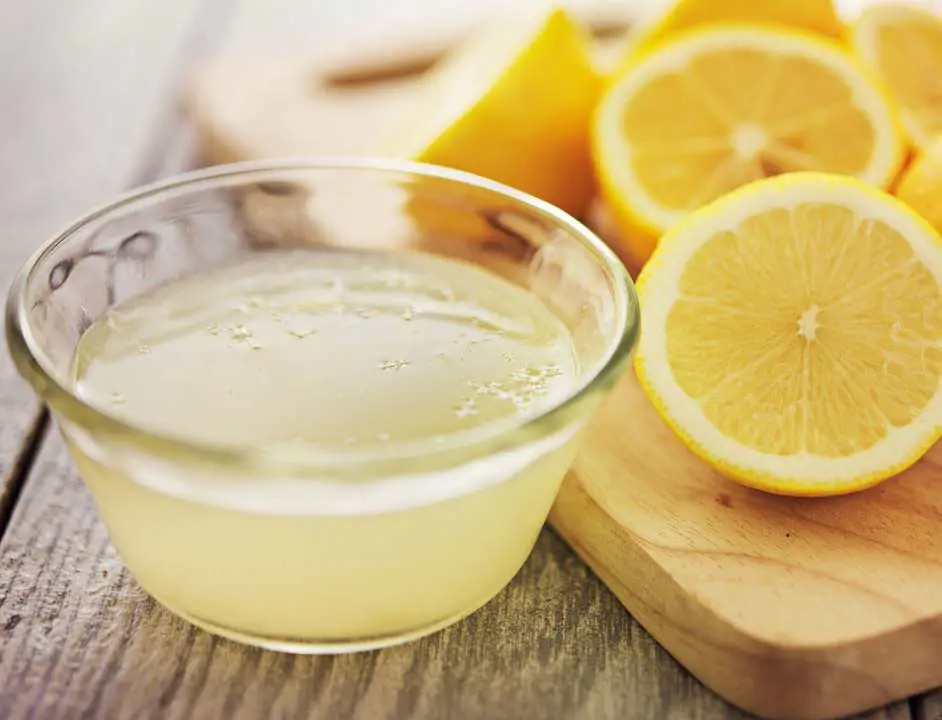 use pure lemon juice to your hair