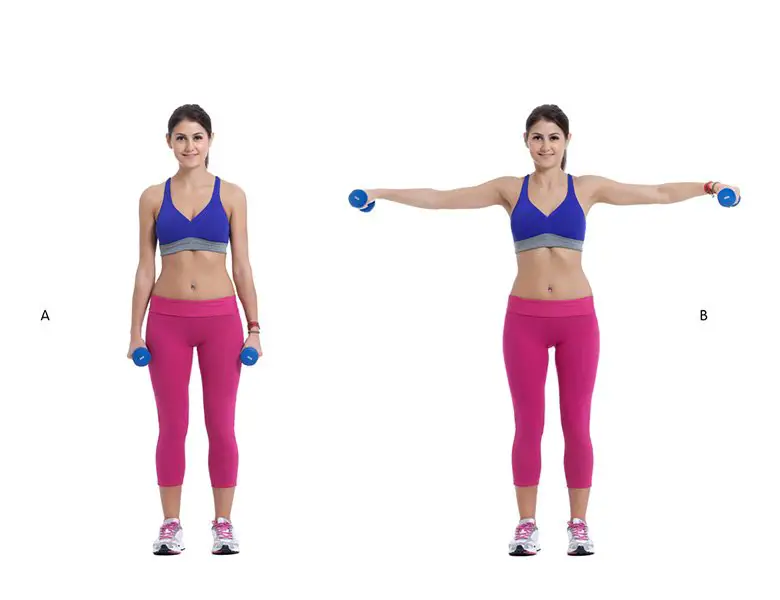 full body dumbbell workout Lateral Raise