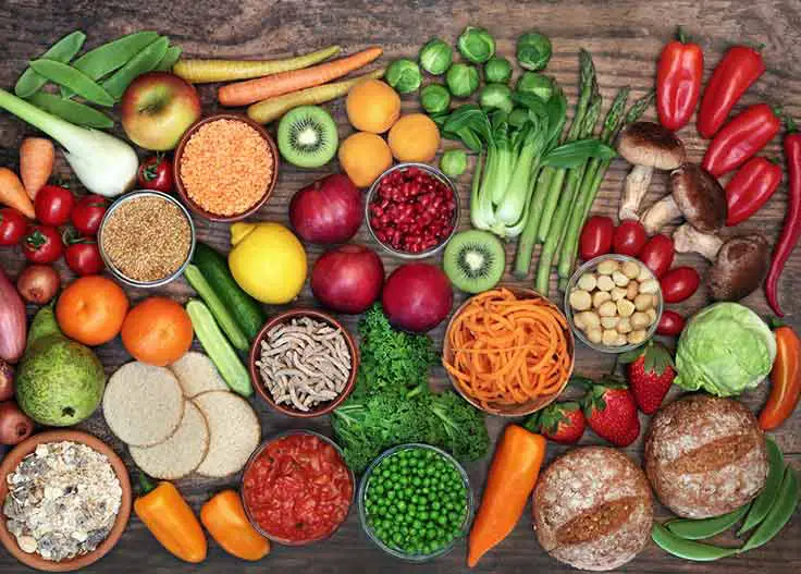 What are vegan diets vegetables